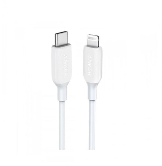 Anker Powerline III USB -C إلى كابل الإضاءة (0.9 م/3 قدم) - أبيض