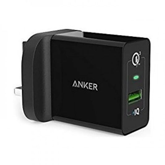 ANKER POWERCORE III SENSE 10K PD, 10000MAH PORTABLE CHARGER USB-C 18W POWER DELIVERY POWER BANK - RED FABRIC