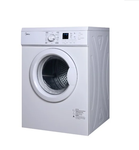 Midea 7 KG, Dryer Machine, White