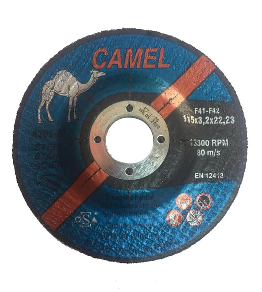 Camel Metal Cutting Disc 115x3.2x22.23(4.5") F42 13300RPM EN 12413 - Slovenia