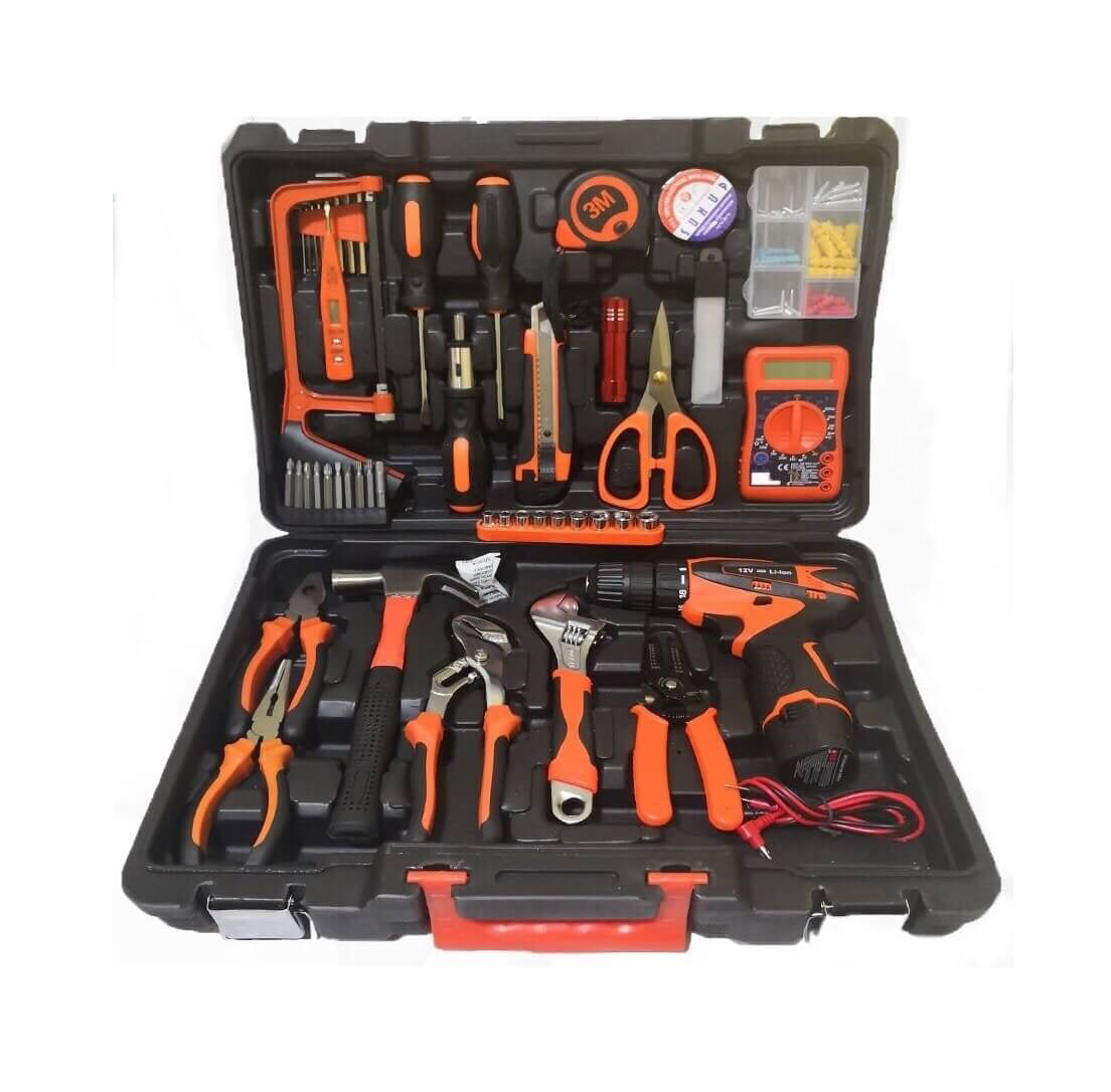 Cordless Li-ion Drill Set (H/D) 119 Pcs