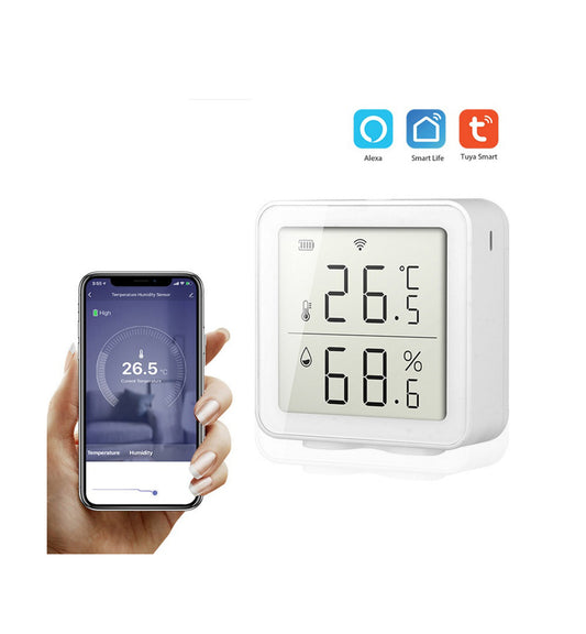 Tuya Humidity And WiFi Temperature Detector For Smart Home