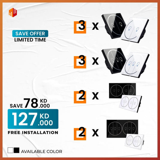 10 Piece Smart Switch Save Offer - Free Installation