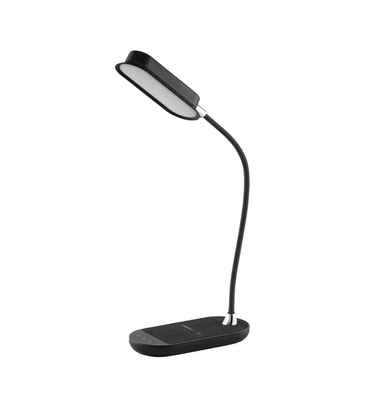 Momax Q.LED Flex Mini Lamp مع شاحن لاسلكي - أسود