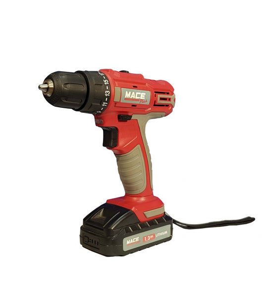 MT-CD16V CORDLESS DRILL SET 2 BATTERIES 10 MM 16V
