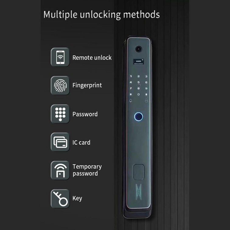 Tuya Automatic Smart Door Lock with Built-in Camera & Screen