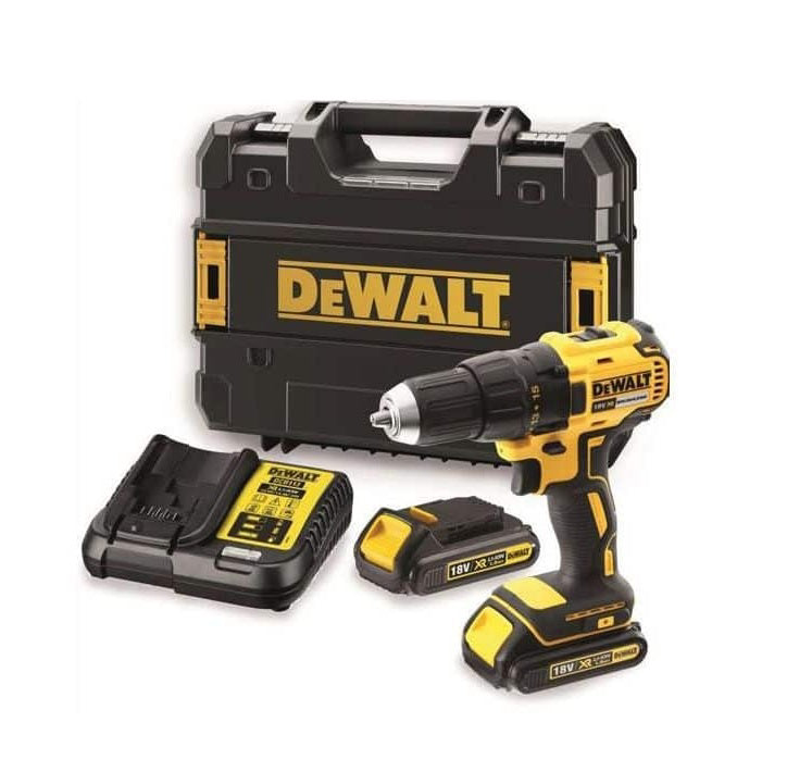 18V Compact Drill Driver,Brushless, 2 x 1.5Ah batteries, charger and kit box