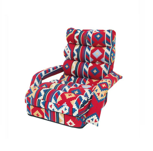 Comfort seat, traditional living, red*blue, 68*168 C005